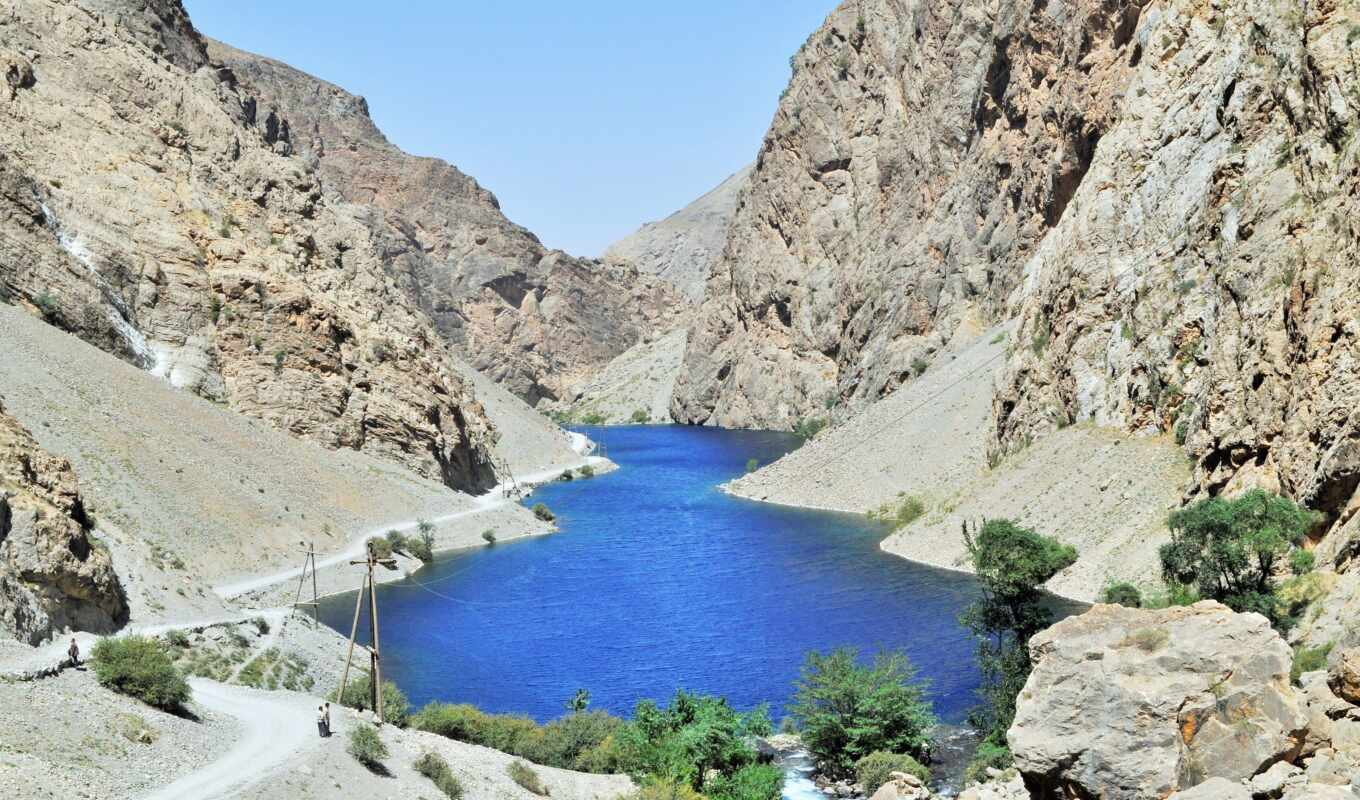 lake, landscape, national, cool, photos, tajikistan, dushanbe, haft, earthporn