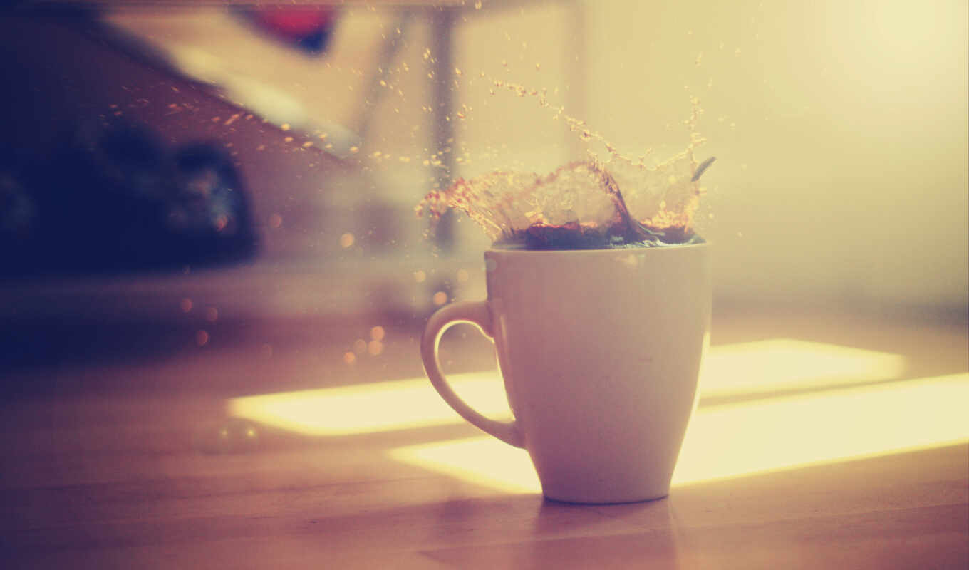 coffee, свет, макро, паула, брызги, утро, cup, минимализм, vanilla