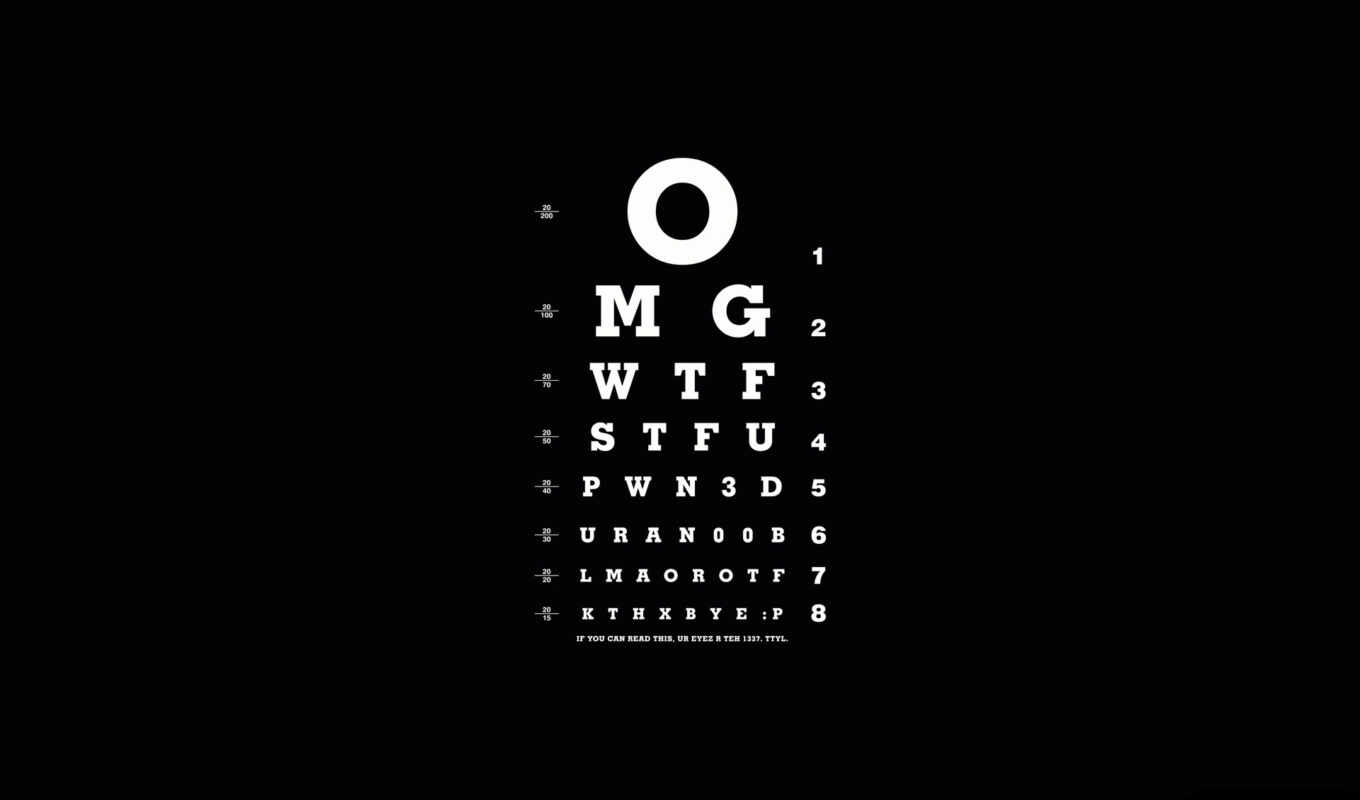 iphone, black, picture, white, the letters, different, wall, eye, test, wtf, table, freight, vision, omg, verification, vision, verification, stfu, chart