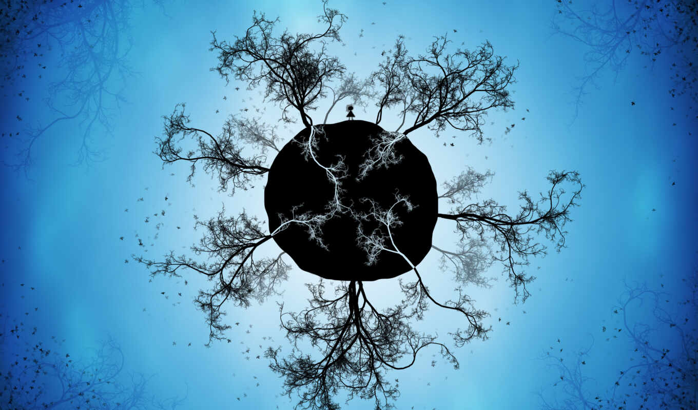 pic, рисованный, root, arbre