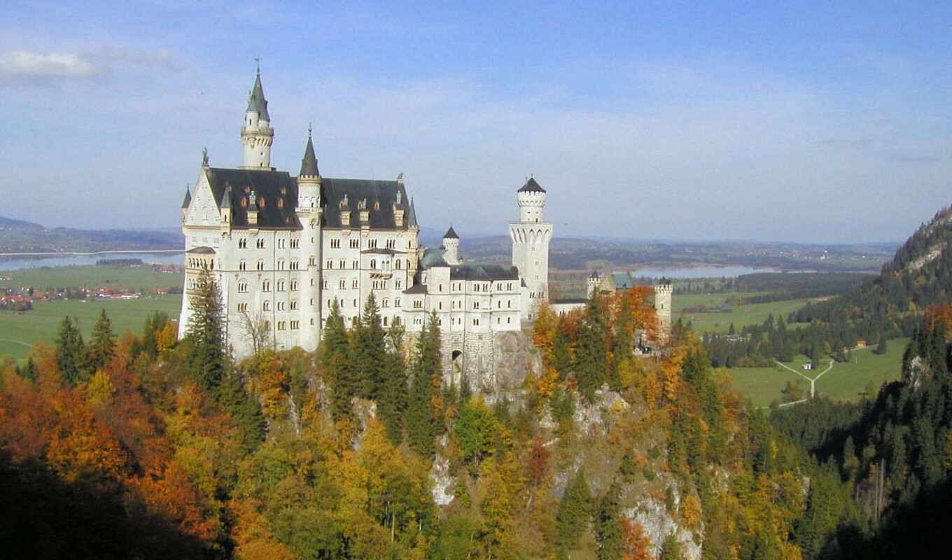 castle, neuschwanstein