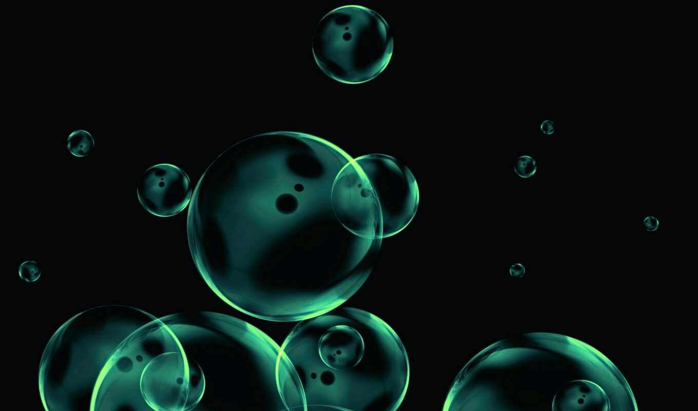 bubble, іо, parallax, see, зелёный, relax, прозрачный, handpick, frend