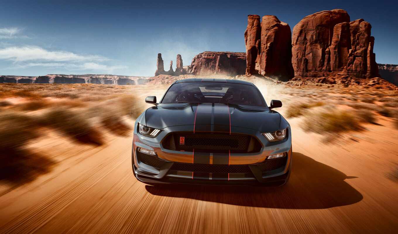 window, car, ford, mustang, shelby, desert, poster, sticker, sporty