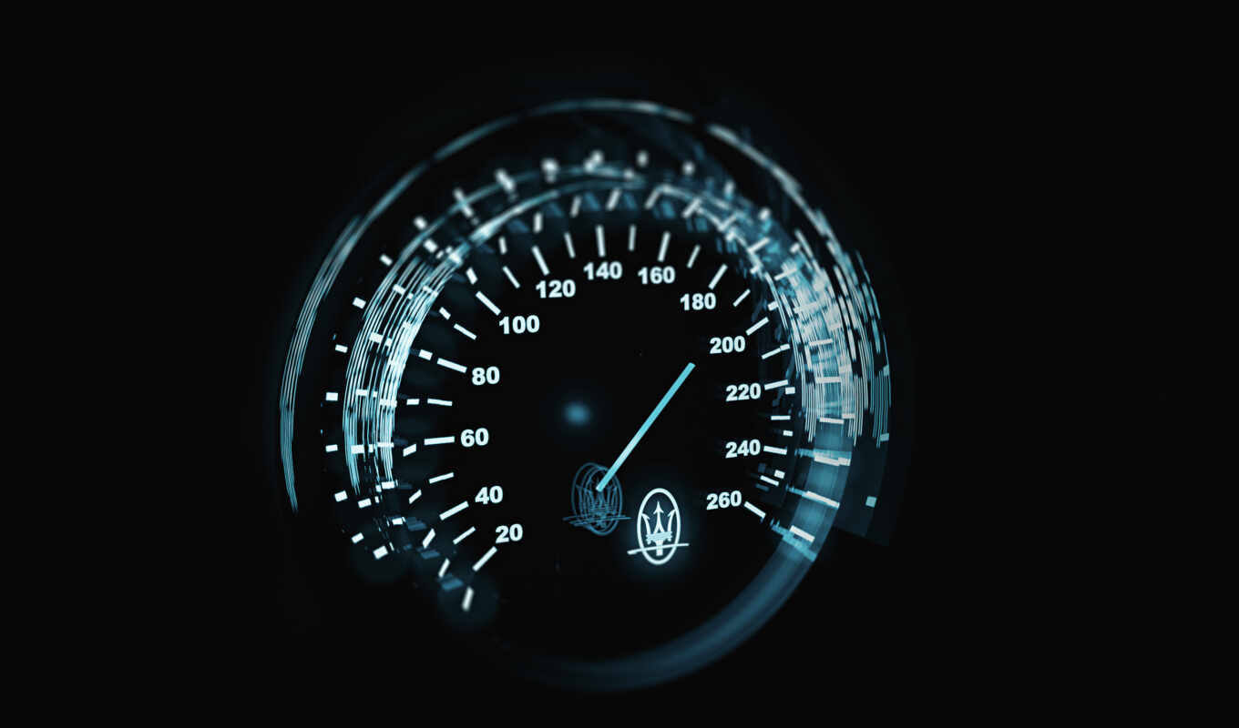 glow, speedometer, speed