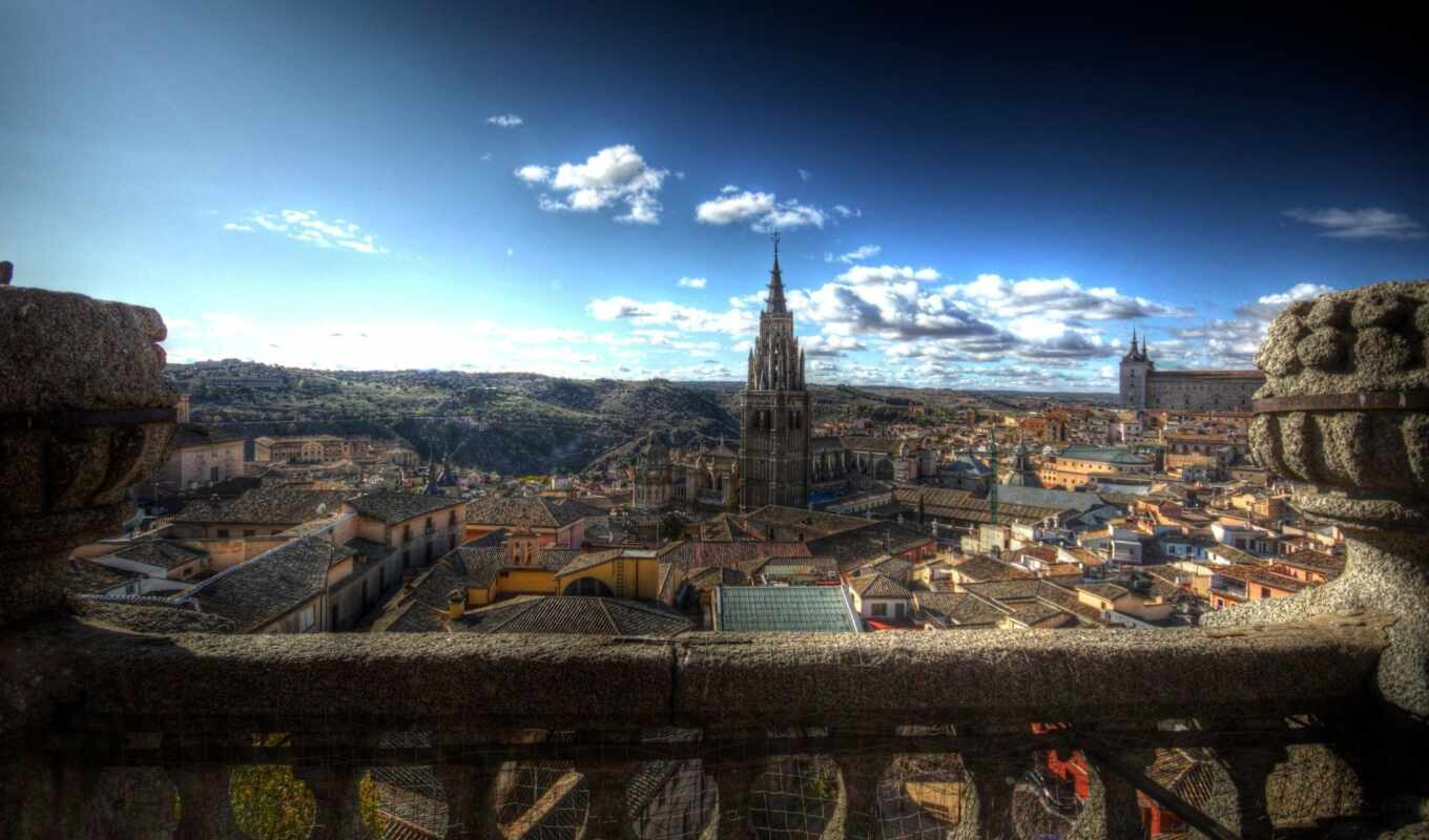 city, Spain, toledo, landmark