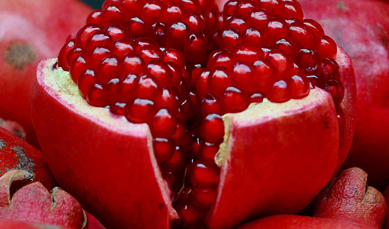 природа, mobile, плод, fruits, гранат, pomegranates