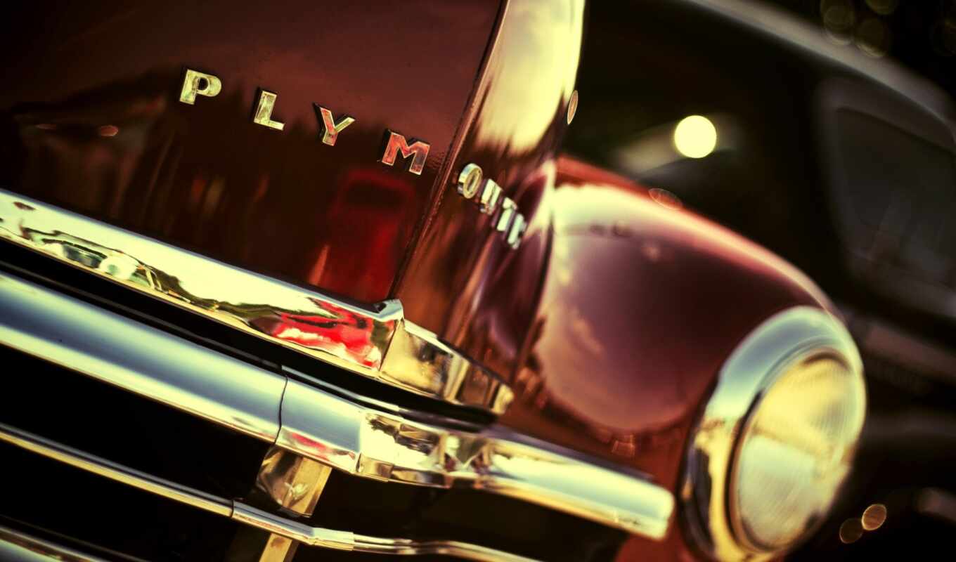 car, vintage, classic, plymouth, mobil
