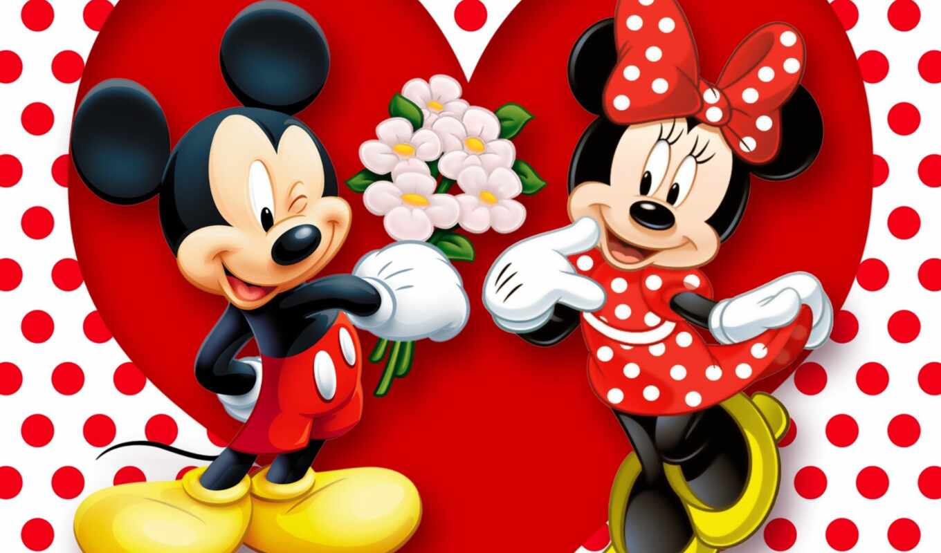 mouse, mickey, minnie