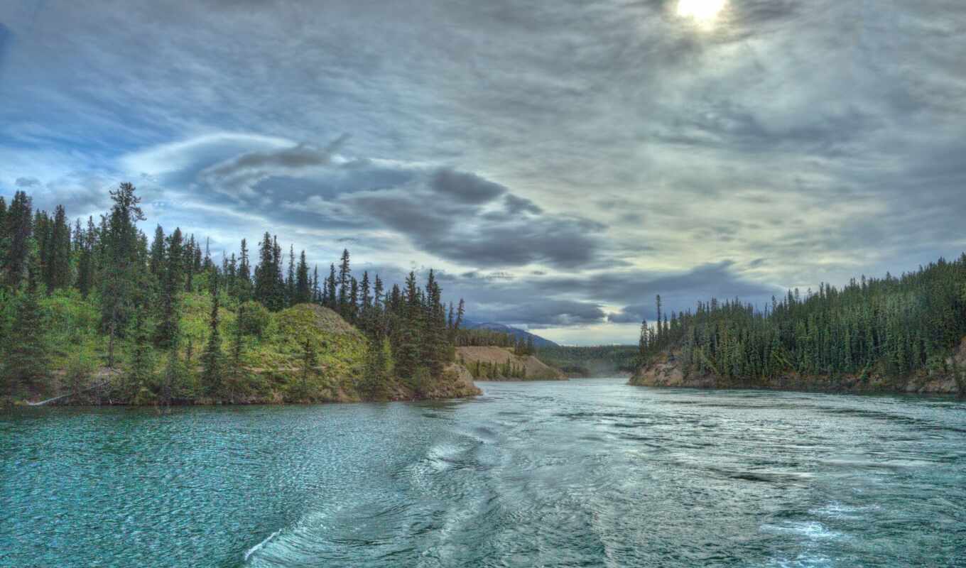 Canada, river, yukon