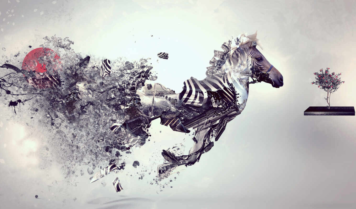 abstract, творческий, animal, zebra, smash, zebras