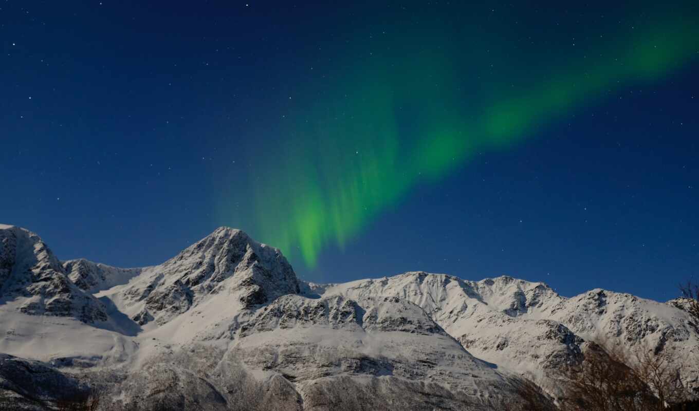 природа, ночь, огни, норвегия, aurora, outdoors, northern, public, йоханнес, ehrlich
