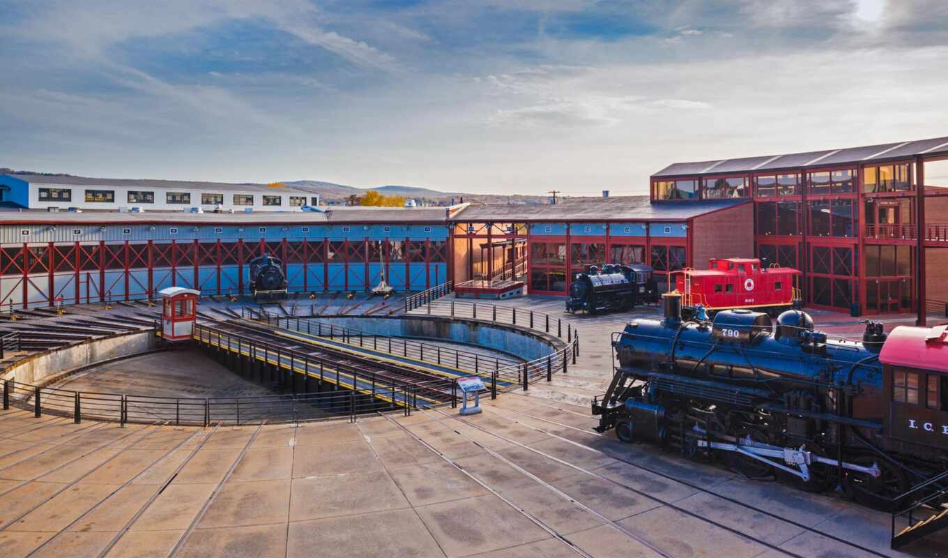 фото, national, historic, steamtown