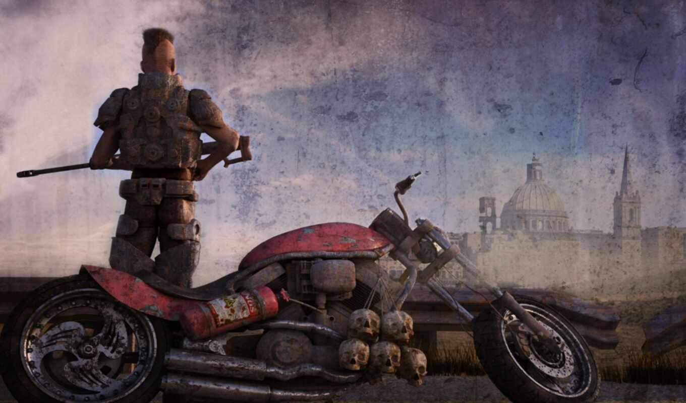 мотоцикл, apocalyptic