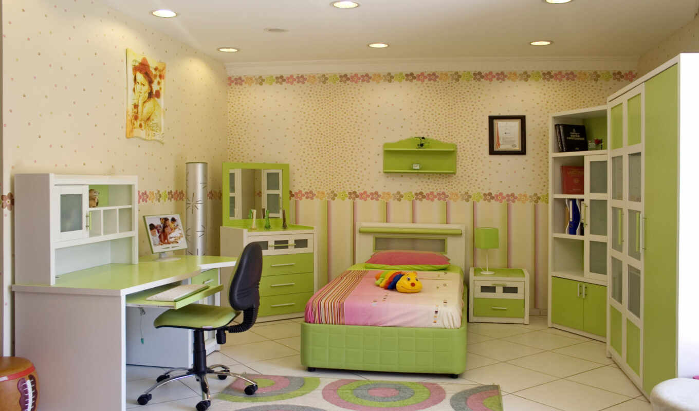 детской, комнаты, design, 