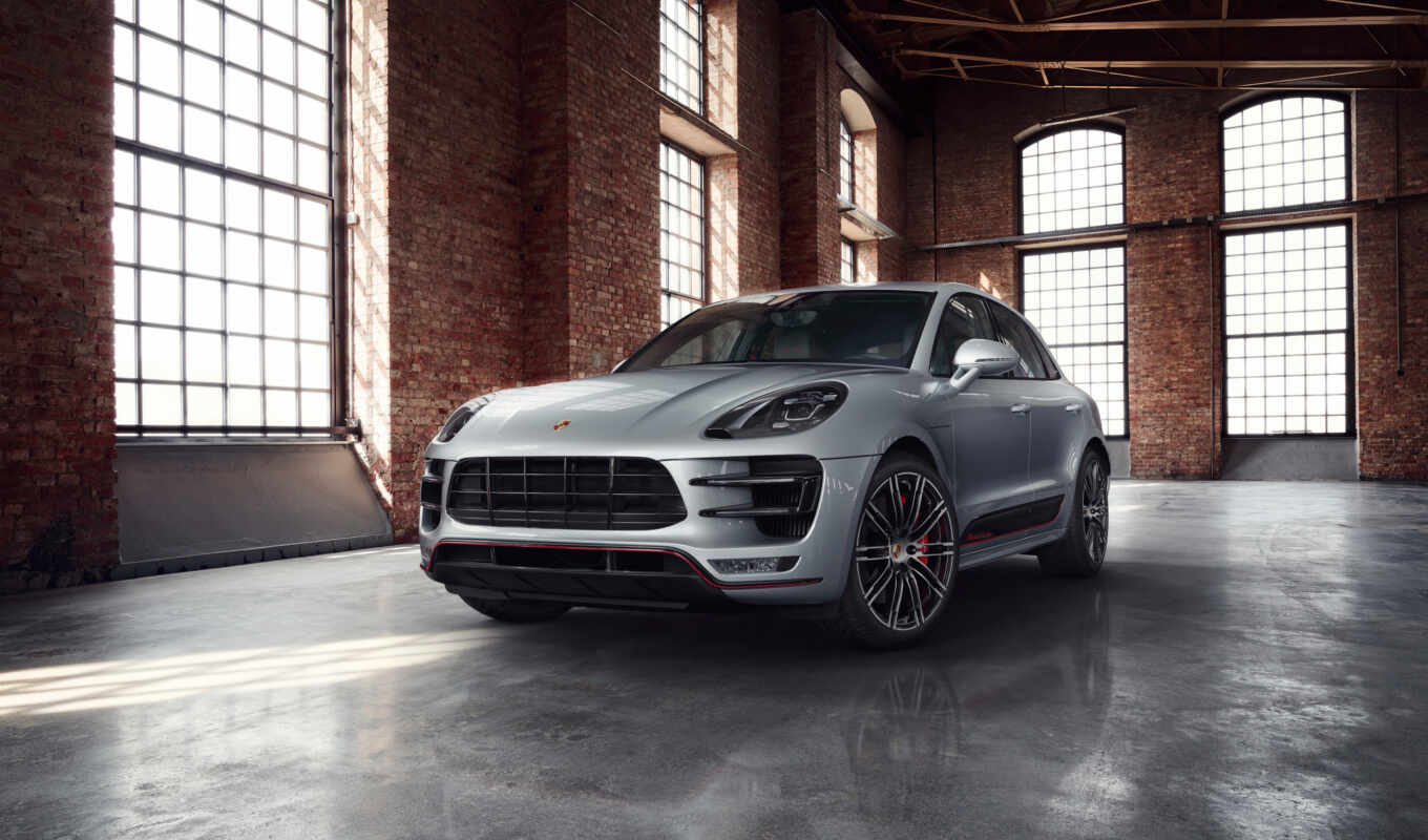 exclusive, day, turbo, crossover, Porsche, version, macan, back, linear