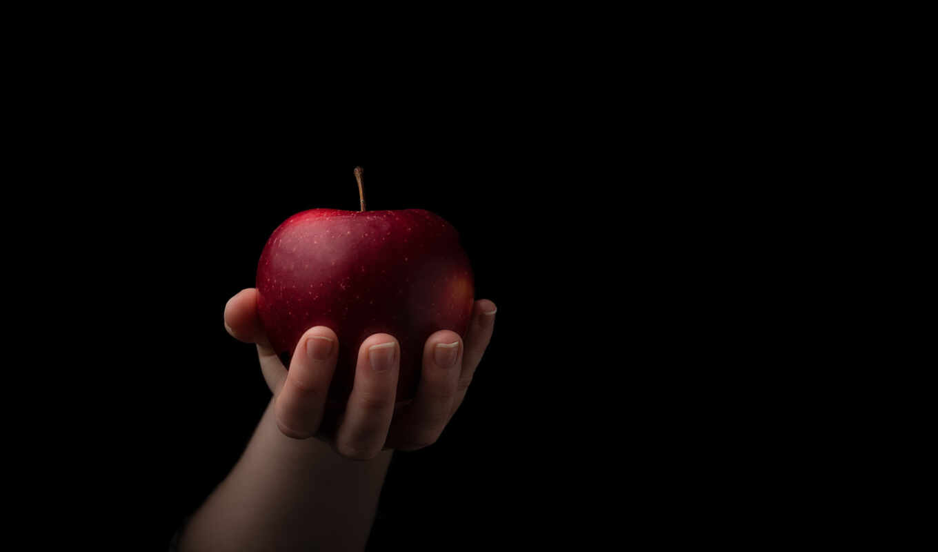 photo, apple, arm, archive, without, temptation, royalty, hand