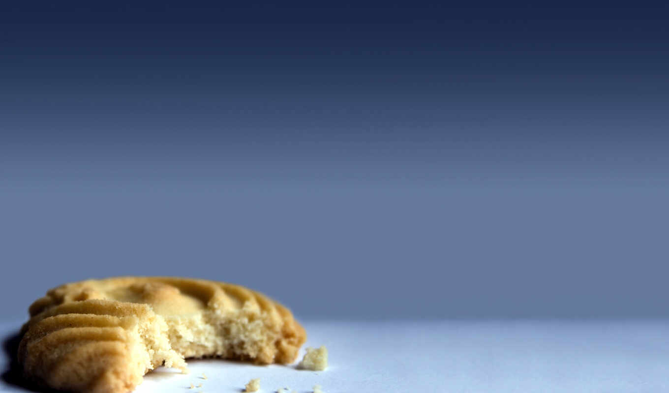 Photo, picture, blue, minimalism, biscuits