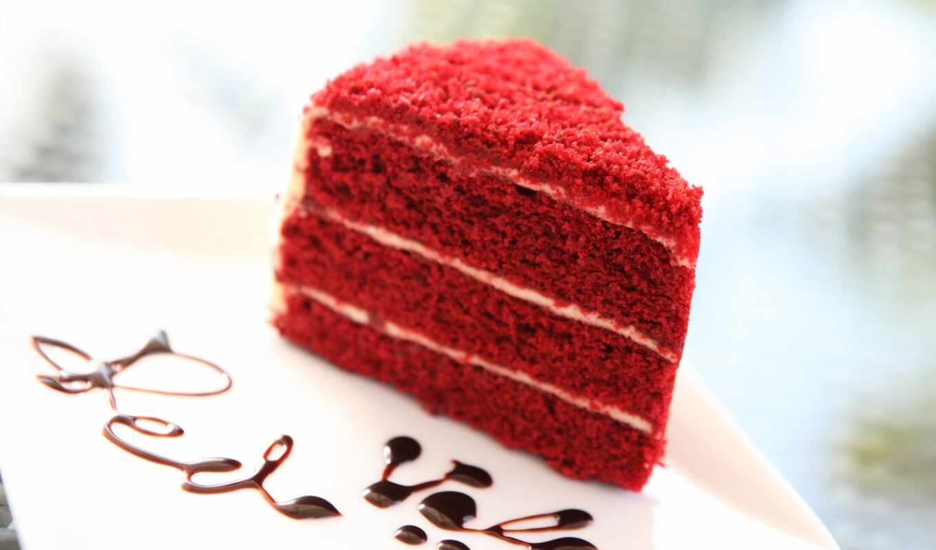 red, cake, velvet