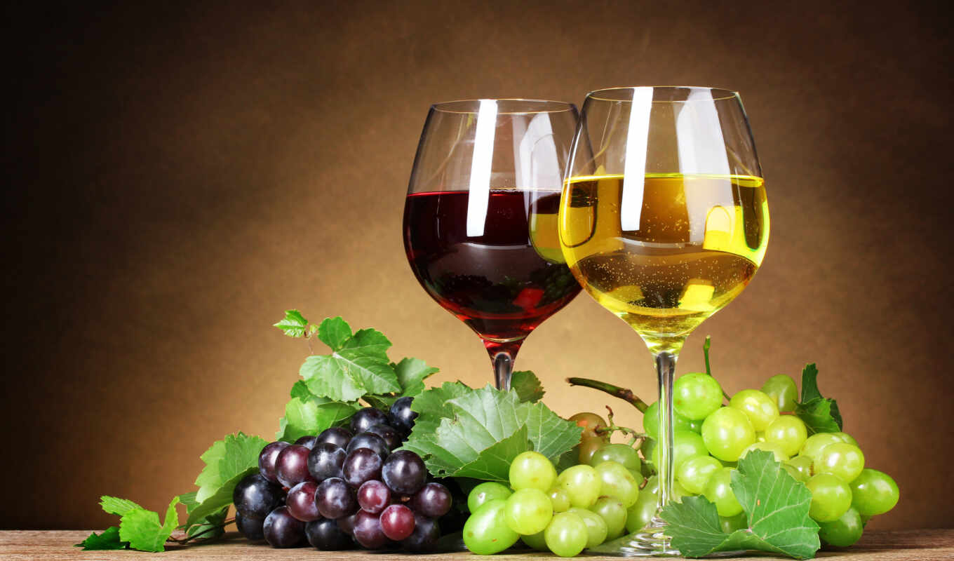 white, вино, виноград