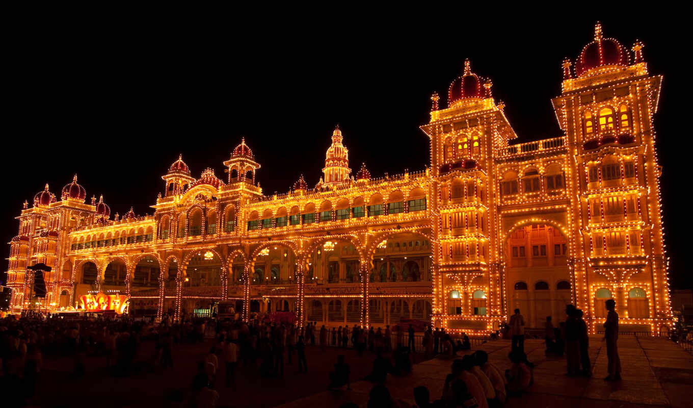 дворец, mysore