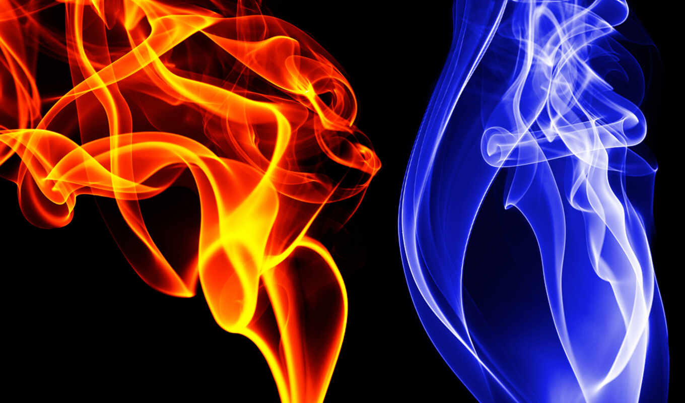 iphone, abstract, эти, ice, flames, fire, neon