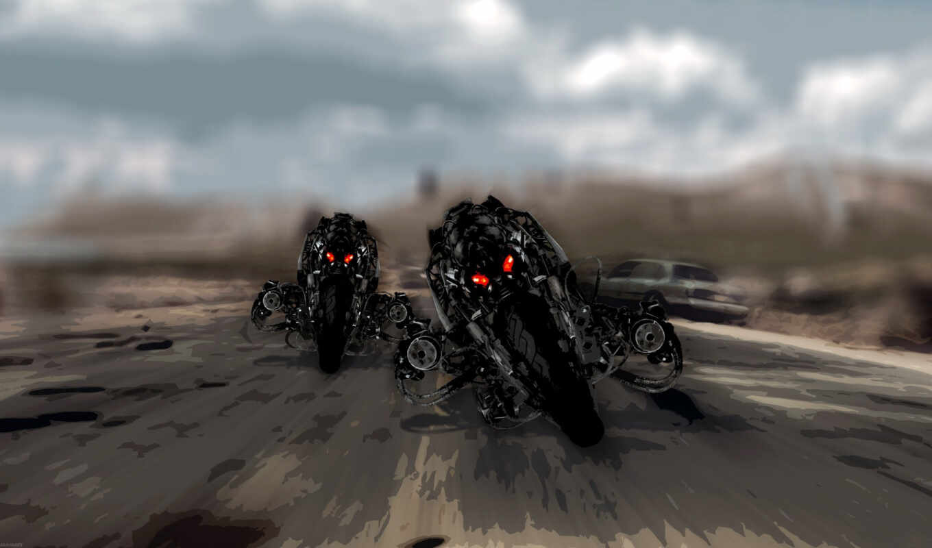 robots, collection, terminator, already, the best, fantasy, motorcycles, uploaded