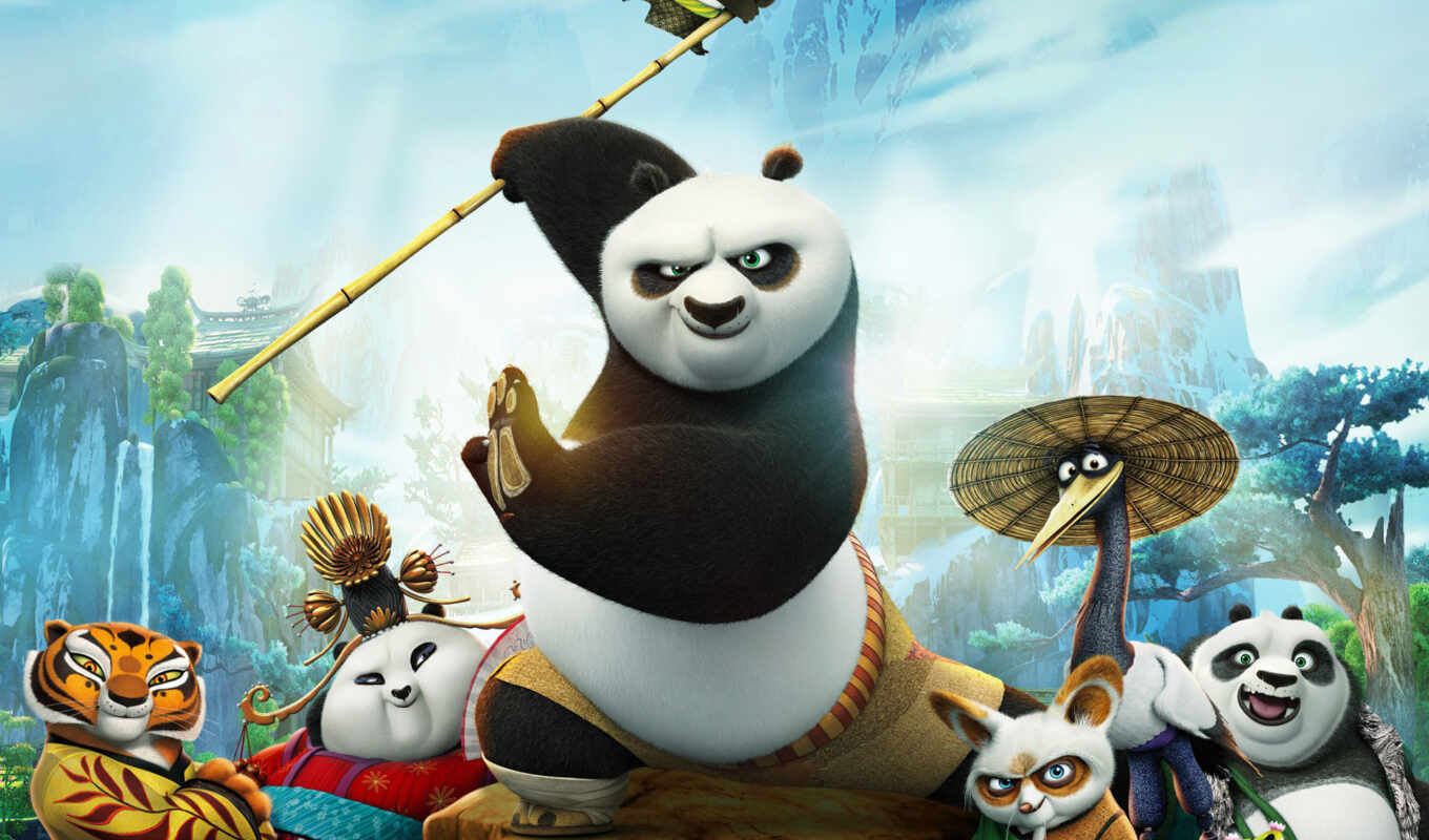 online, панда, кунг, фильм, tochka, boo