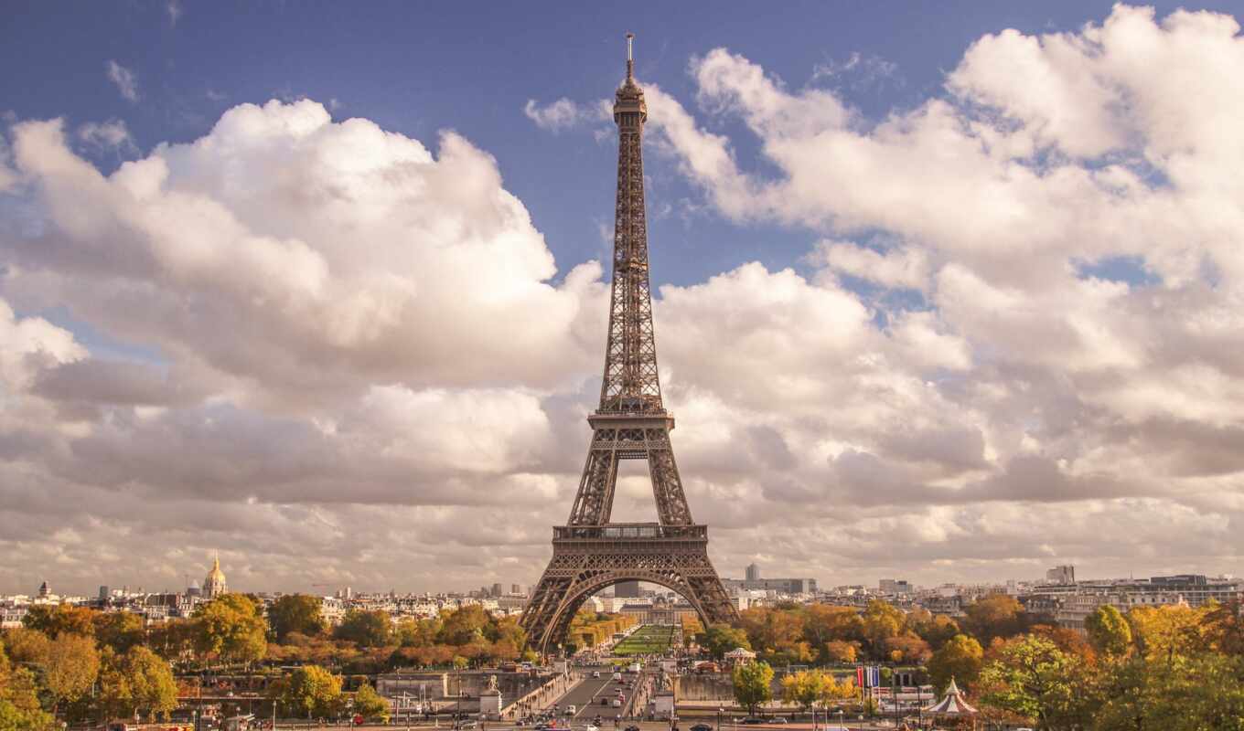 франция, париж, башня