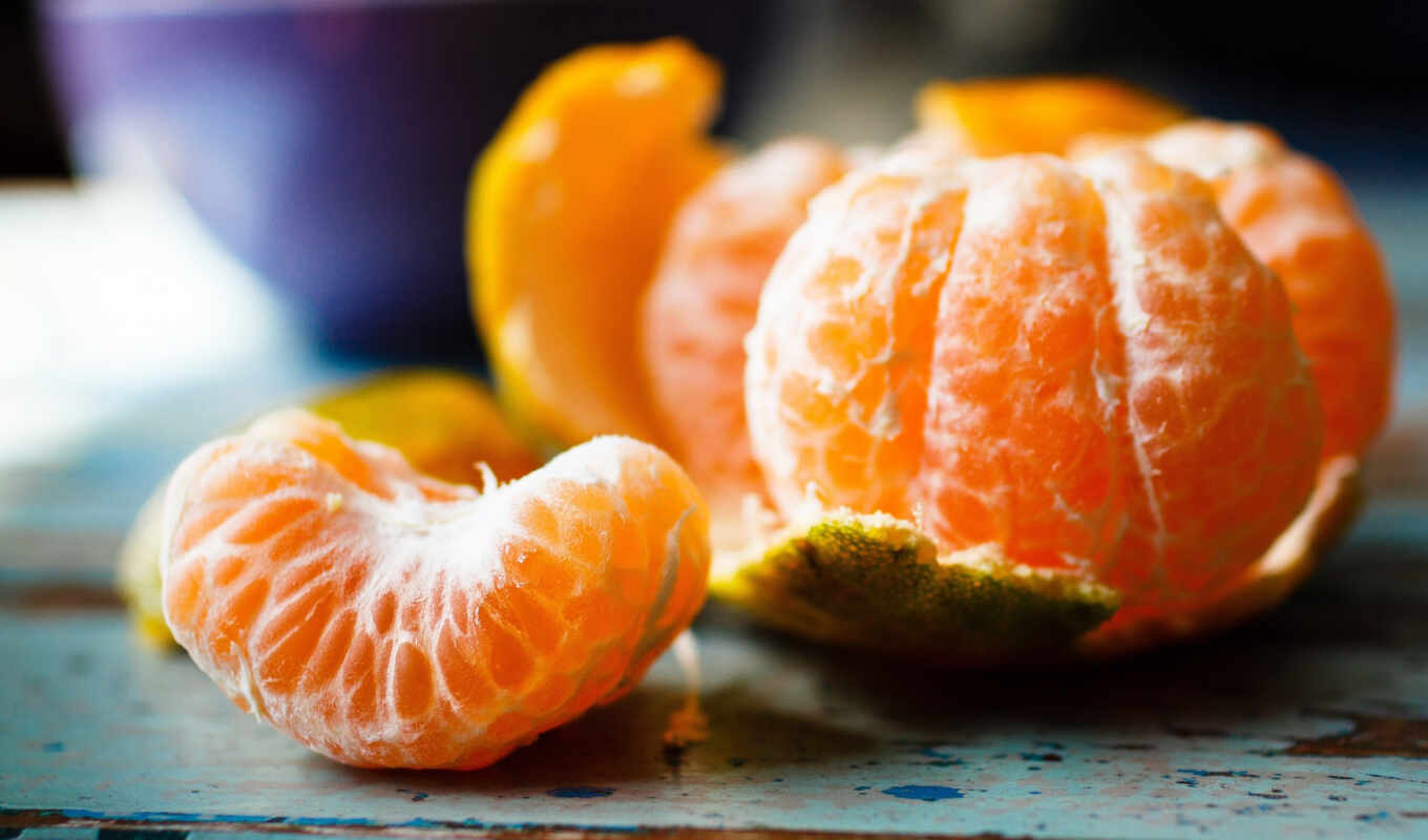 new, палуба, плод, tangerine