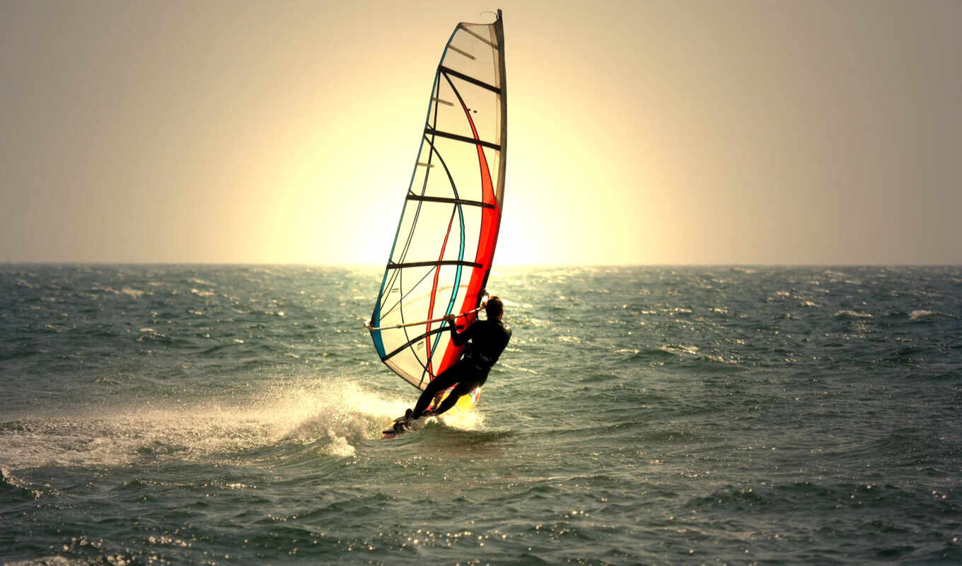 мужчина, sun, water, парень, море, спорт, waves