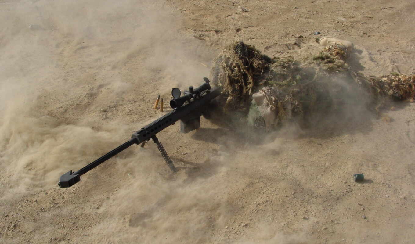 picture, picture, rifle, sniper, weapon, sand, military, army, threat