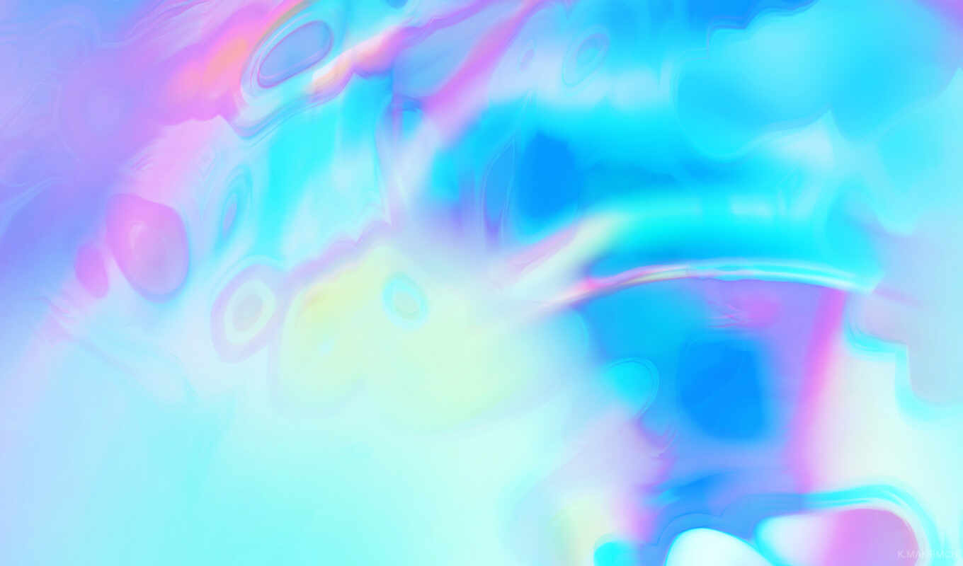desktop, blue, abstract, gradient, waves, spectral, fluid