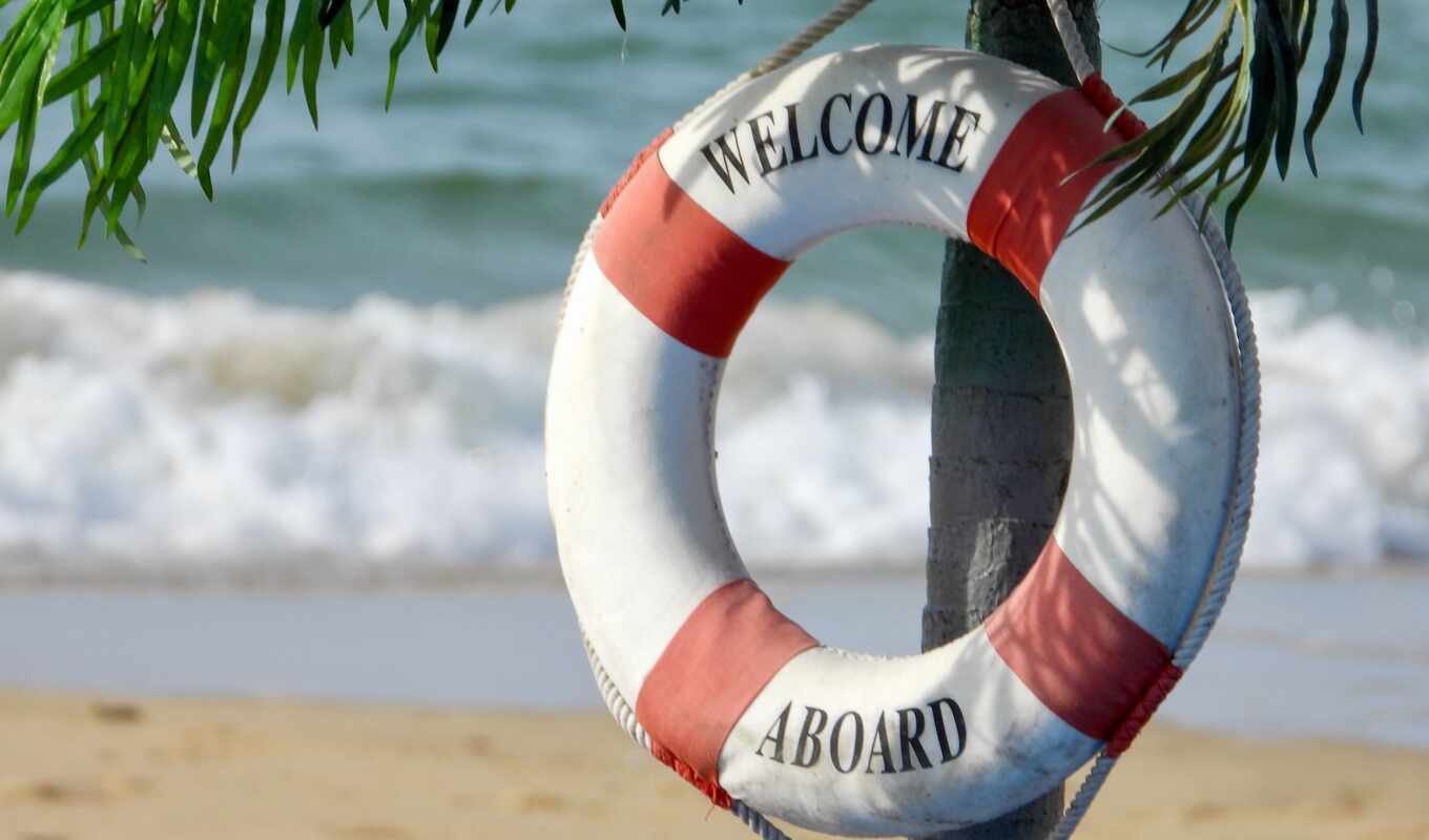 circle, beach, genus, life, rescue, welcome, boo, on board