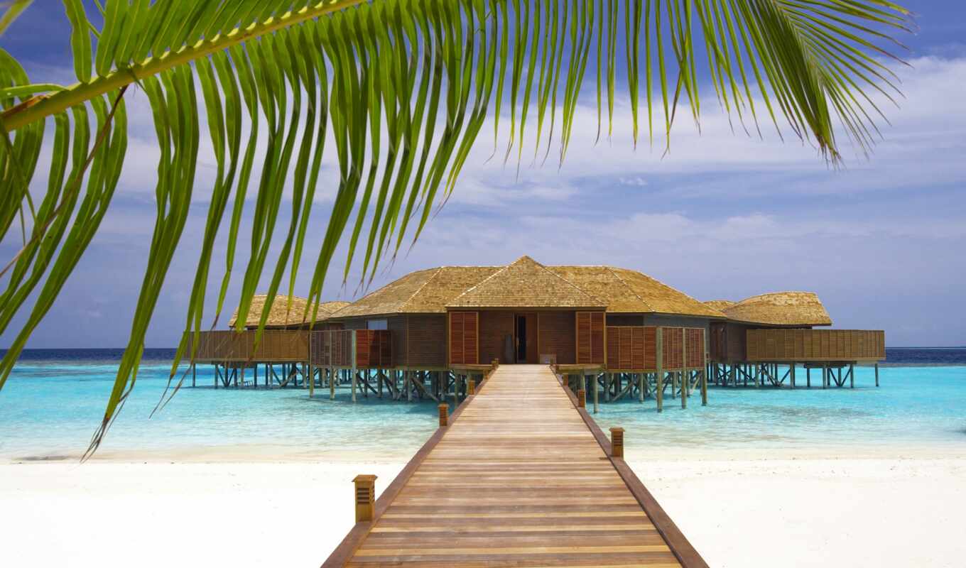 beach, well, resort, spa, maldives, lily, bungal, luxurious, spend, huvahendhoo, maldive