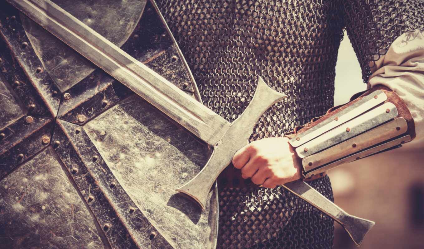 усилитель, доспех, оружие, меч, солдат, god, щит, medieval