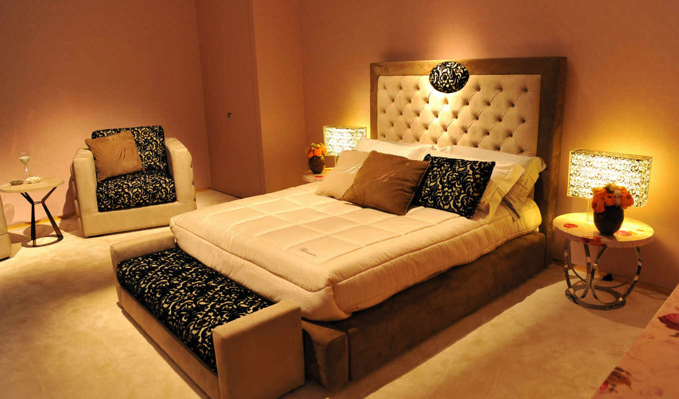 room, design, release, bed, wallpaper, interior, bedroom, design, different, interiors, types
