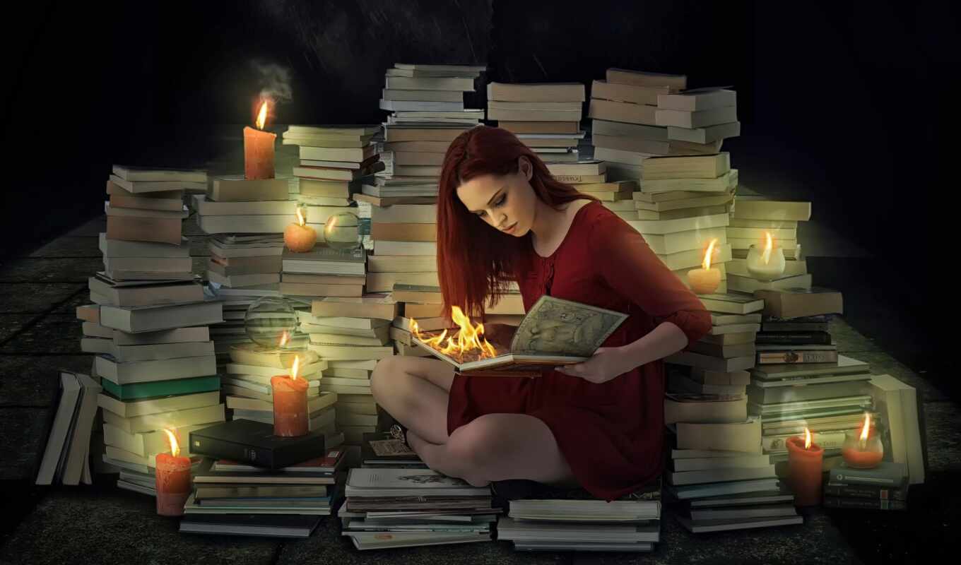женщина, книга, картинка, найти, прочитать, свеча, тыс, заговор, dopomogii, uchnya