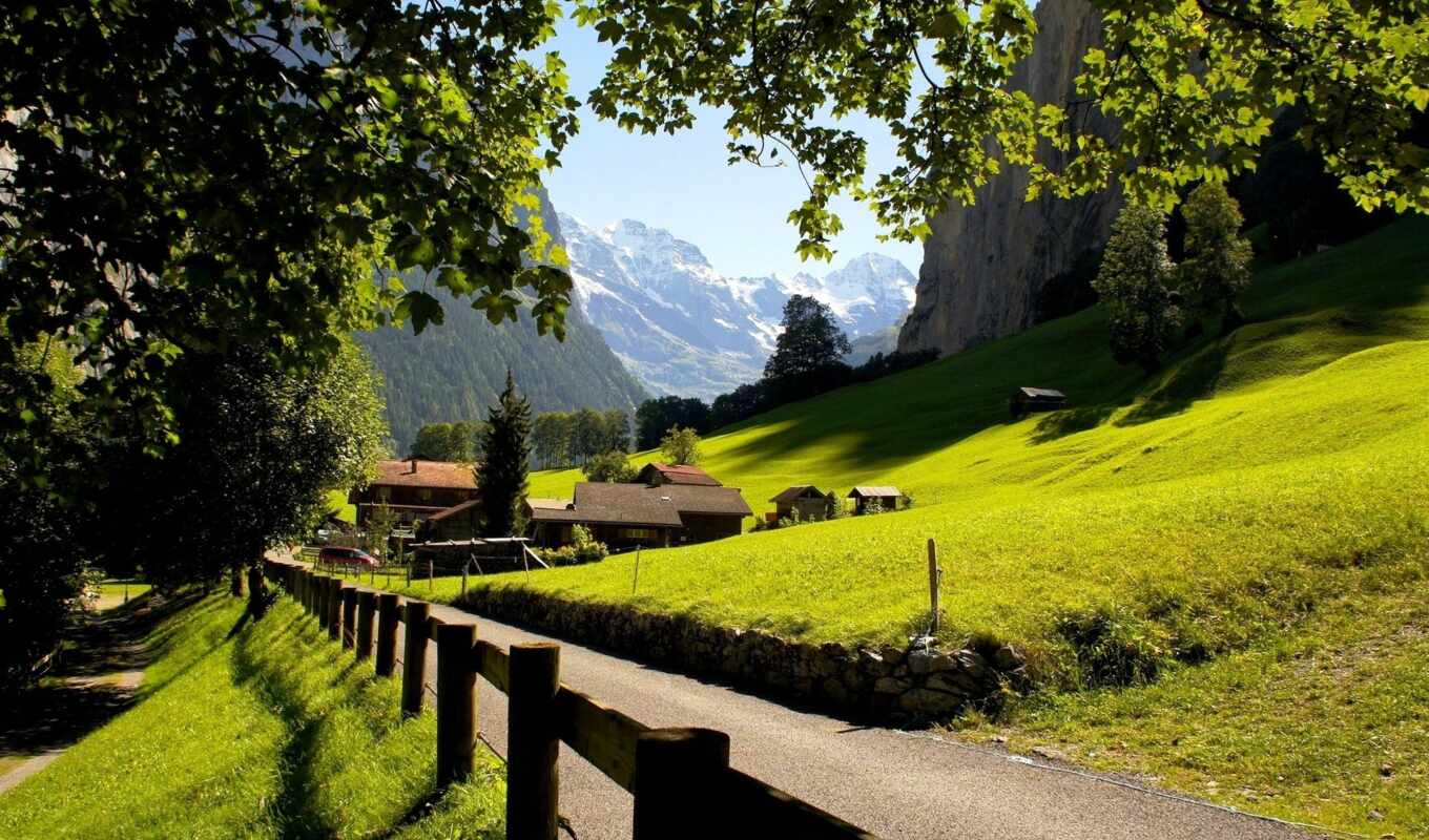 desktop, free, Switzerland, camping, lauterbrunnen, wallpapersafari, jungfrau