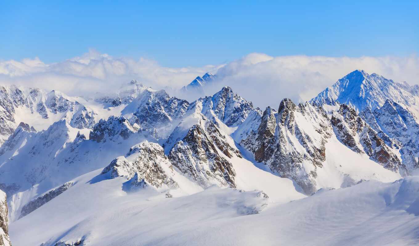 photo, free, snow, mountain, photos, Switzerland, covered, titlis