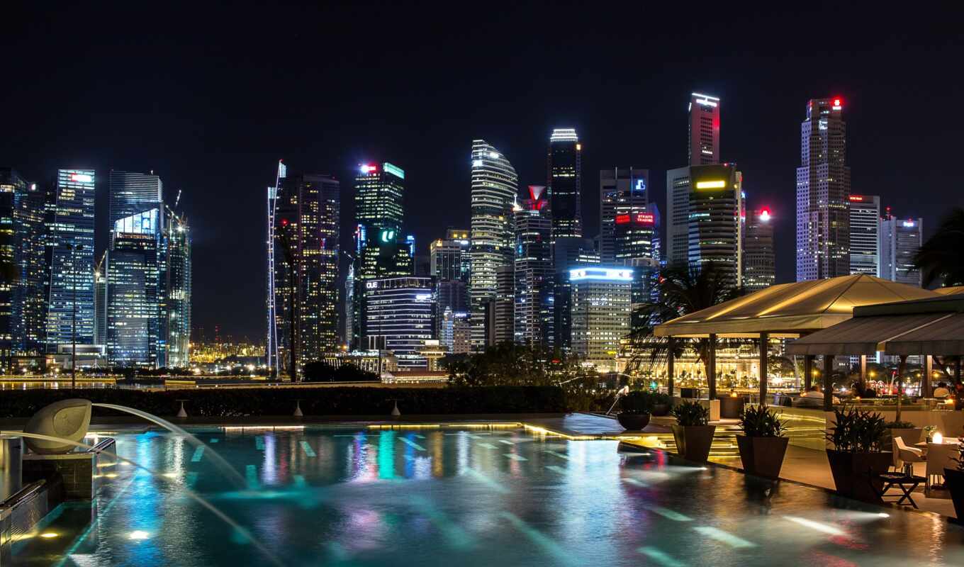ночь, небоскребы, показать, яndex, card, листь, singapore, коллекции, tallest, коллекциях, световое