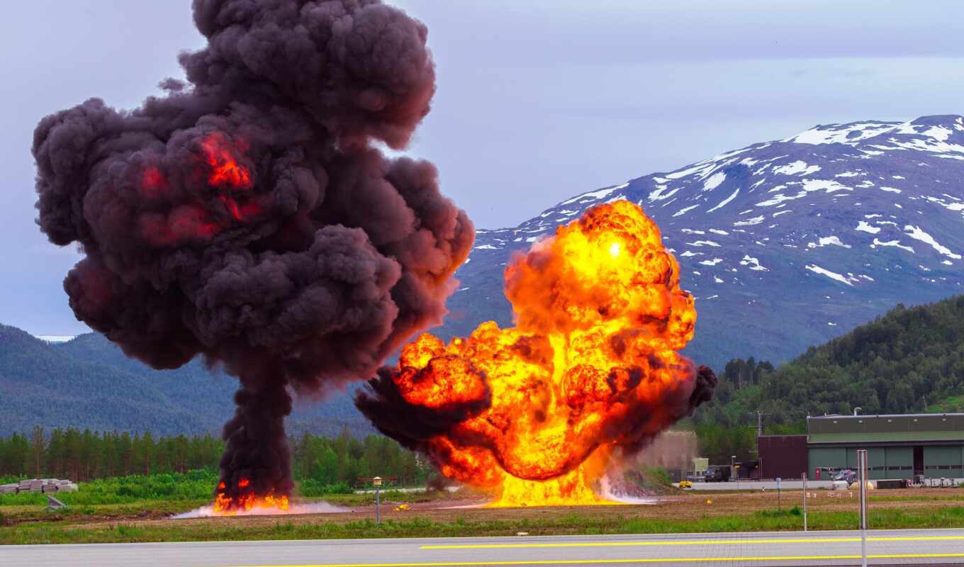 video, road, explosion, for one
