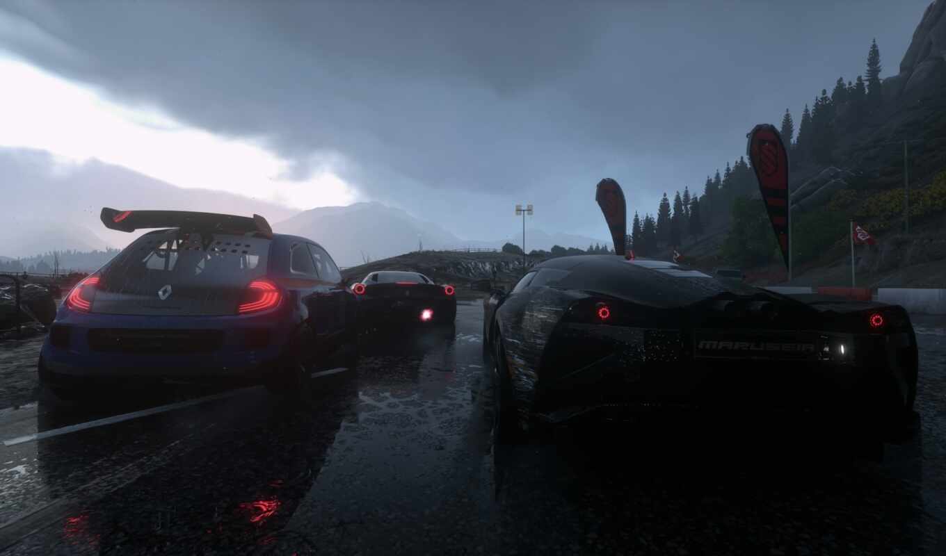 game, три, car, sports, driveclub