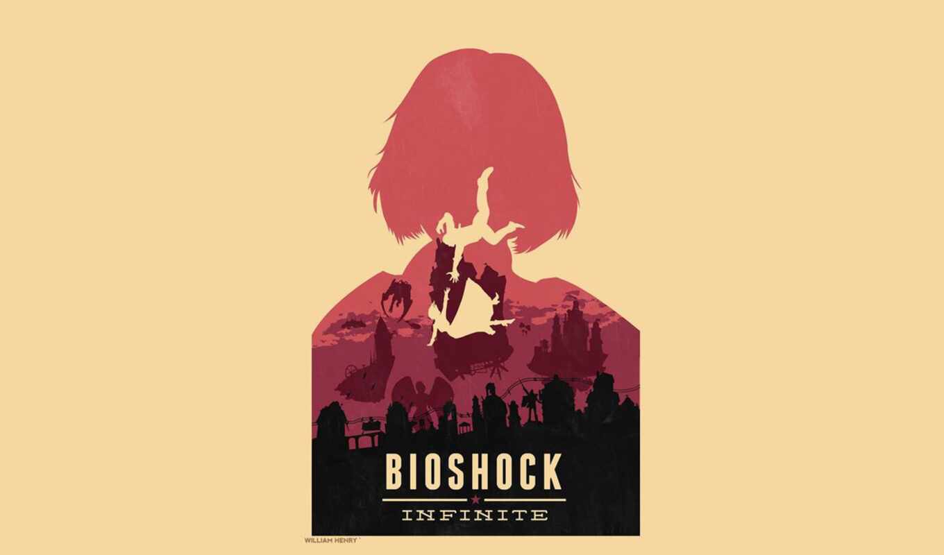 bioshock, infinite, плакат