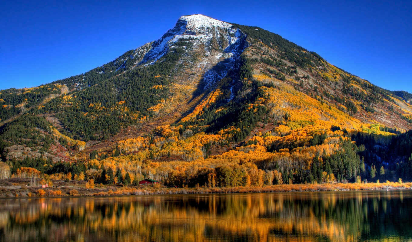 природа, картинка, осень, горные, горах, горы