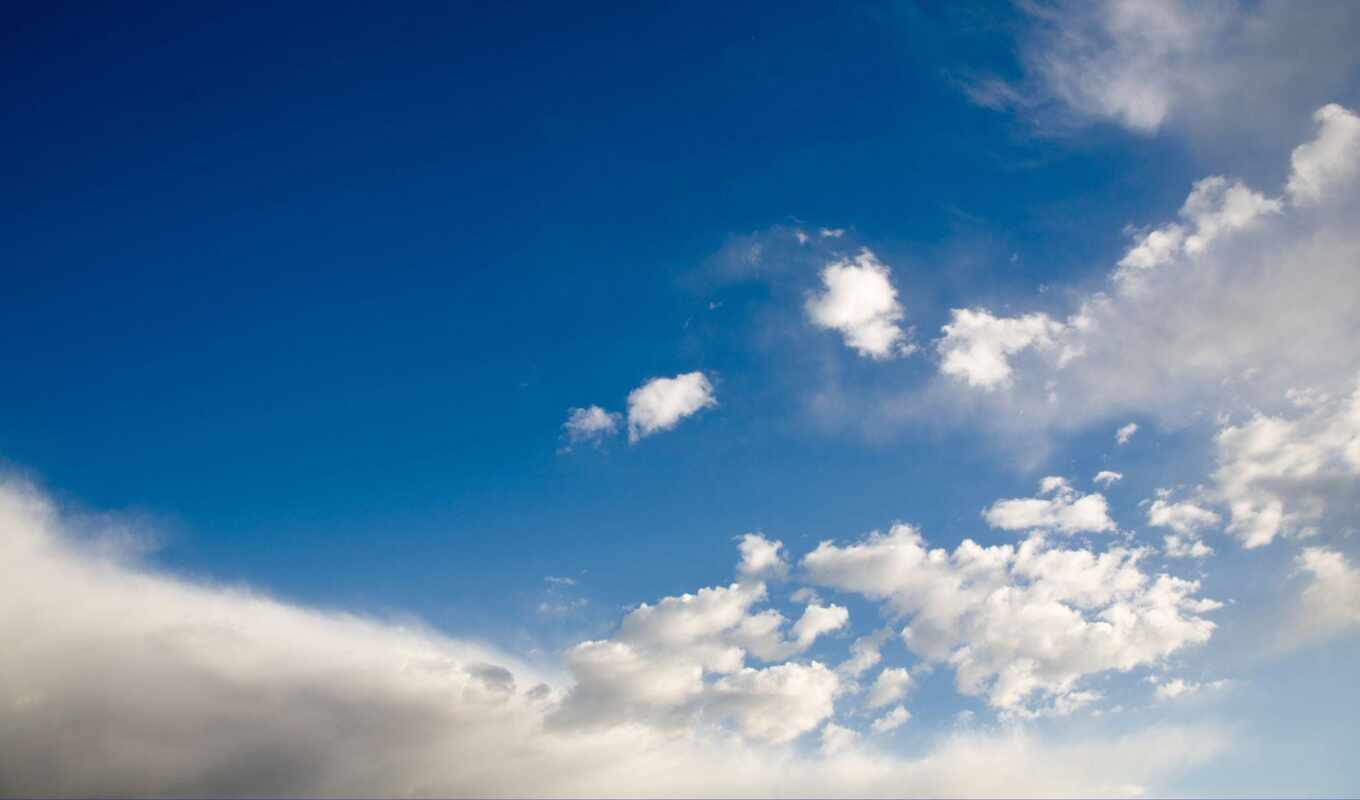 nature, sky, blue, white, free, background, rainbow, cloud, photo wallpapers