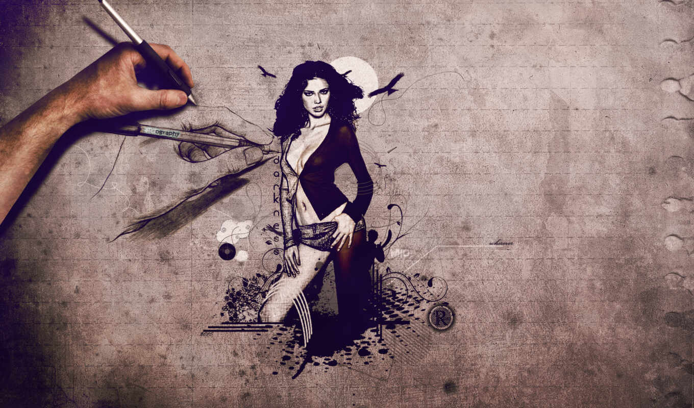 graphics, drawing, hands, adriana, lima, pencil