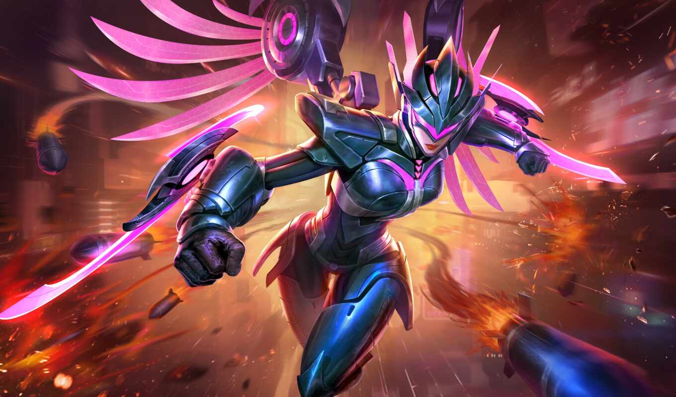 mobile, game, skin, gallery, top, legend, hero, bang, rare, carrie, hawkwatch