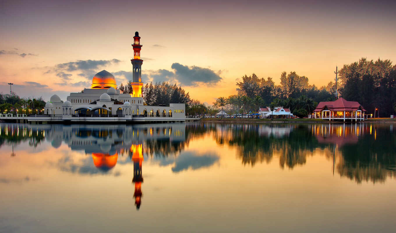 mosque, минарет