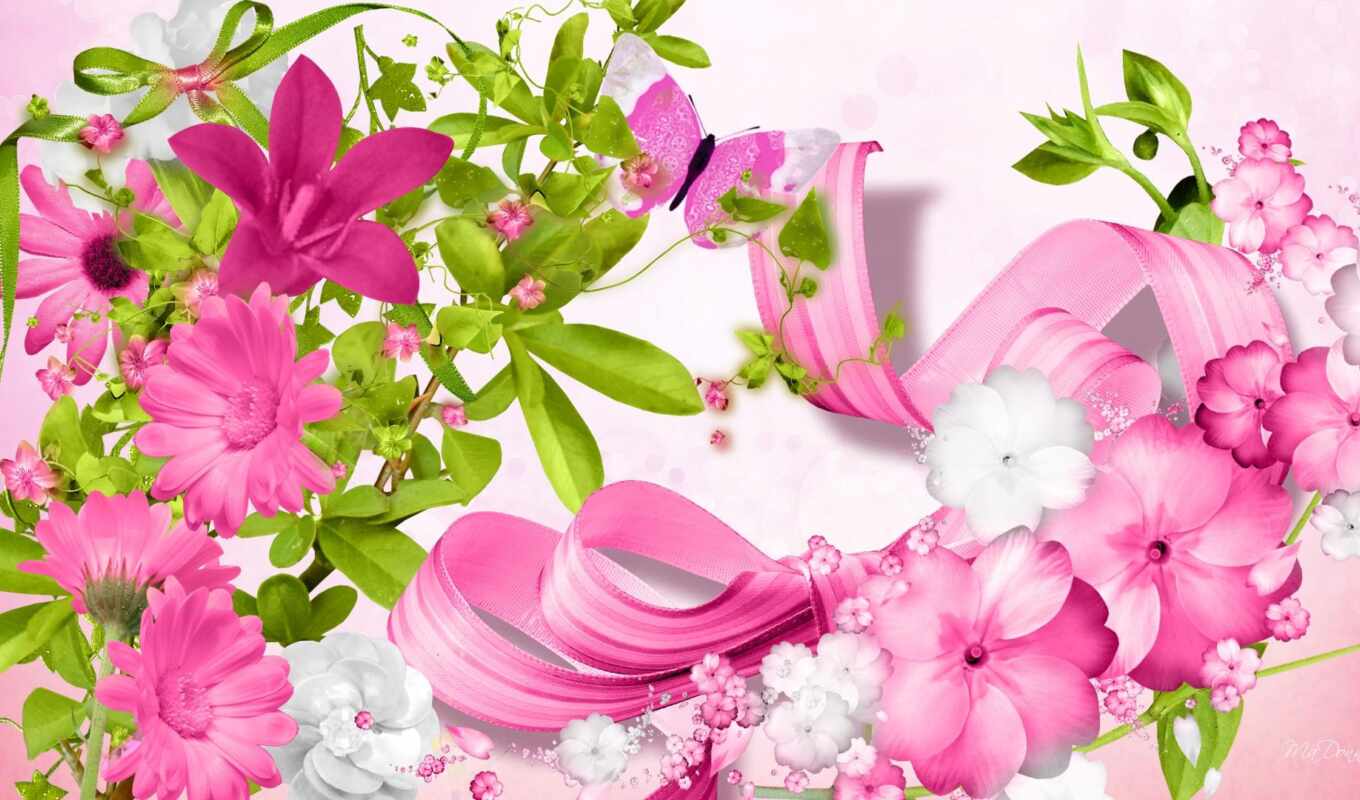 flowers, cute, pink, mrwallpaper, comdownload