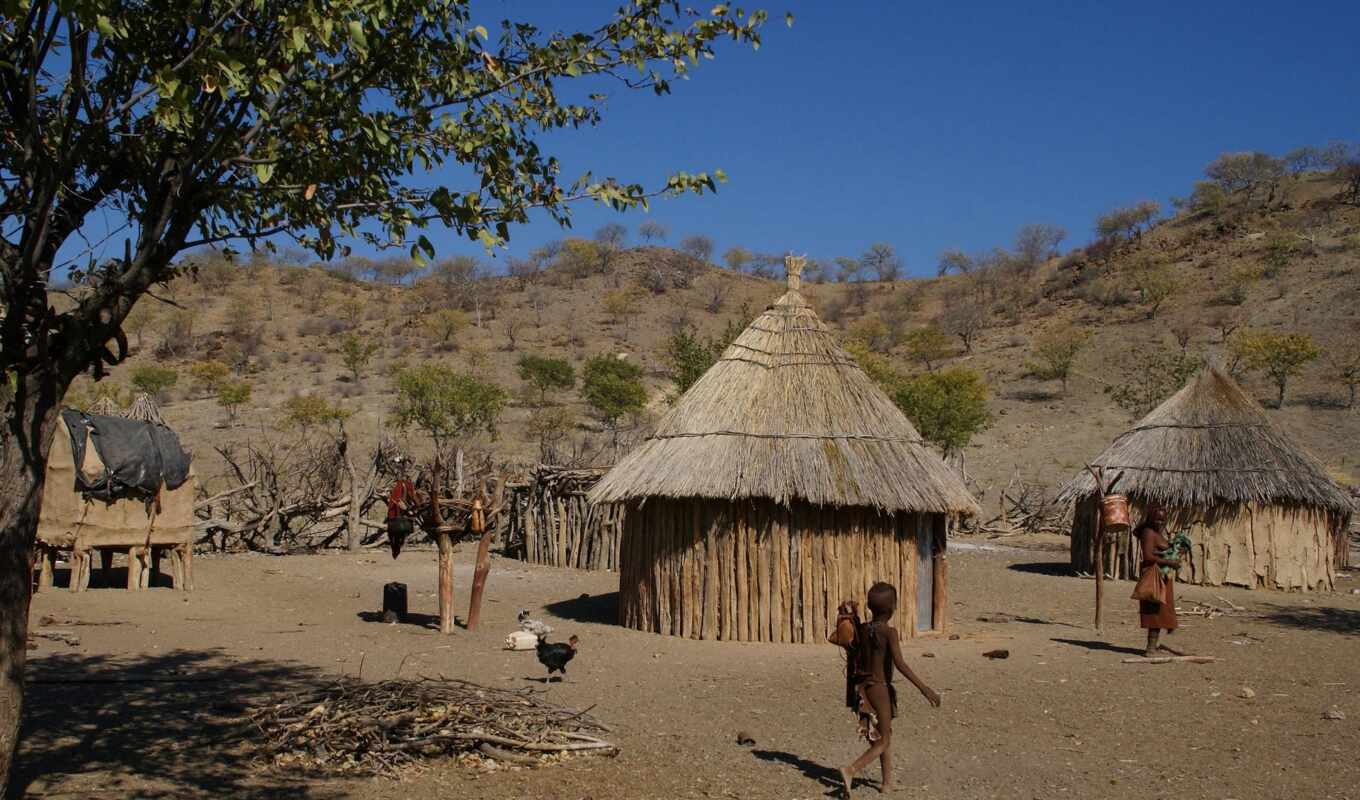 and, portal, image, village, which, namibia, a, of, day, kunene